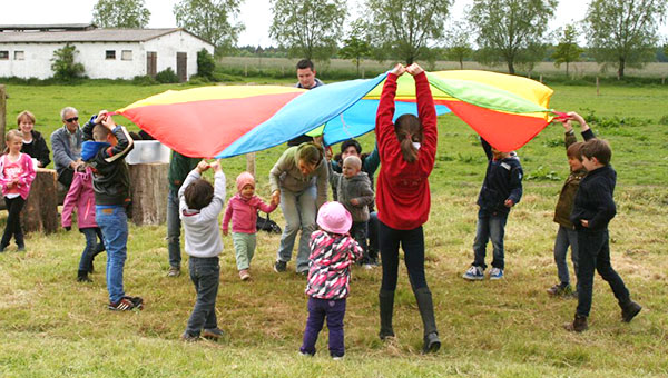 Kindergeburtstag auf dem Hof Viervitz